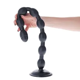 Анальна пробка для фістингу Toyz4lovers Taranaki 52 см (чорний) - мініатюра 4