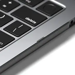Чохол-накладка Clear Shell для Apple MacBook Air 13.3'' (2018-2020) Сірий Epik teh0030710 - мініатюра 5