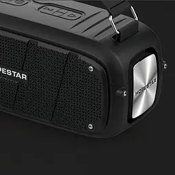 Портативна колонка Hopestar A20 55Вт із мікрофоном USB AUX FM Bluetooth чорна (A20) - мініатюра 4