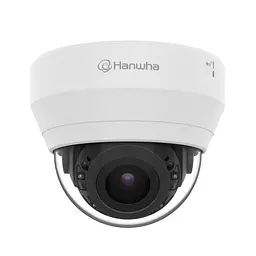 Мережева камера купольна 4MP @30fps, motorized vari-focal lens 3.1x (3.2 ~ 10.0mm) (109°~33.2°) QND-7082R HANWHA VISION - мініатюра 4