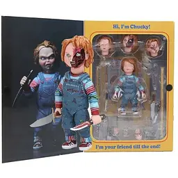 Фігурка Neca Чаки Дитячі Ігри Childs Play Ultimate Chucky 10 см Movies Chucky Neca WST Movies Chuc
