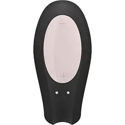Смарт-вібратор для пар Satisfyer Double Joy Black - мініатюра 3