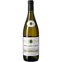 Вино Domaine de Joie Bourgogne Chardonnay AOC біле сухе 0.75 л