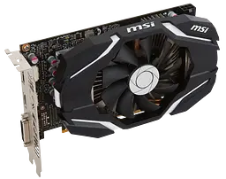 Відеокарта GTX 1060 3GB MSI OC (GTX 1060 3G OC) Б/В - мініатюра 2