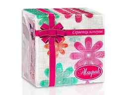 Серветка з малюнком Алсу-Пак 40шт Квіти