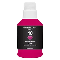 Чорнило PRINTALIST GI-40 для Canon G5040/G6040 190г Magenta водорозчинне (PL40M)
