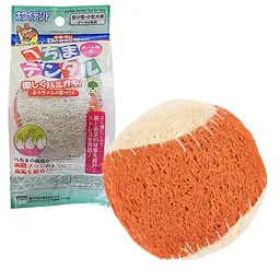 DoggyMan Loofah Ball доггимен м'яч люфа жувальна іграшка для чищення зубів собак 6х5.5 см