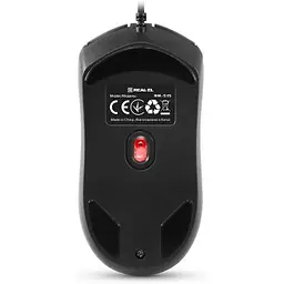 Комп'ютерна мишка Real-El RM-515 USB Black (EL123200059) - мініатюра 8