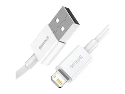 Кабель BASEUS Superior Series Fast Charging Lightning 2m White (CALYS-C02) - мініатюра 2