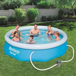 Надувний басейн Bestway 57270 (305х76 см) Fast Set - мініатюра 3