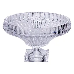 Фруктовниця скляна на ніжці Ø29 см Прозорий Yiwu HP-19-139RB - мініатюра 5