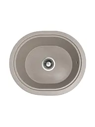 Кухонна мийка Adamant CIRCUM avena 500x425x180 мм, без крила 50 см - мініатюра 1