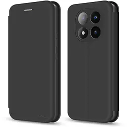 Чохол-книжка Make Xiaomi Redmi Note 14 Pro+ Flip Black