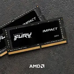 Модуль пам'яті для ноутбука SoDIMM DDR4 8GB 3200 MHz Fury Impact Kingston Fury (ex.HyperX) (KF432S20IB/8) - мініатюра 4