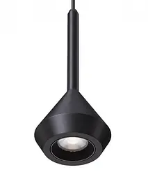 Світильник підвісний KLOODI DECO PE-BONNY195 5W 3K 24D BK - мініатюра 5