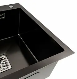 Кухонна мийка Platinum HANDMADE 78*50С R (SP000041298) - мініатюра 7