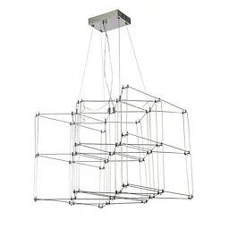 Люстра LED Levistella 918L045 (600) CH, 25W, три режими світла, метал, стельова, для вітальні
