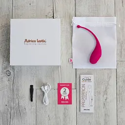 Виброяйцо Adrien Lastic Palpitation Смарт с глубокой вибрацией, 18х4.5 см - миниатюра 3