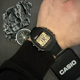 Чоловічий годинник Casio W-800HG-9A Чорний ( AT1141-0066 ) - мініатюра 2