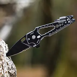 Розкладний ніж True Utility Smartknife+ Чорний - мініатюра 5