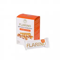 Батончики Flarino з фундуком, лимоном та апельсином 132 г (HLO-130) - мініатюра 4