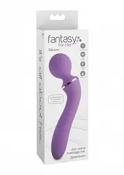 Вібратор Pipedream Duo Wand Massage-her, 9.2х4.3 см - мініатюра 5