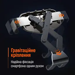 Універсальний автотримач ColorWay Gravity Mechanical Car Mount Black (CW-CHG18-BK) - мініатюра 7