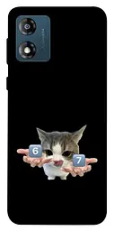 Чохол Demsky Six Seven cat для Motorola Moto E13