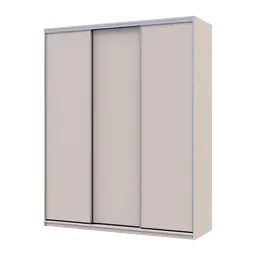 Шафа купе Doros Сіті Лайт Кашемір 3 ДСП 180х60х225 (80736365)