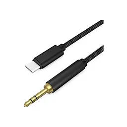 Кабель мультимедійний USB-C to 3.5mm M 1.0m black XoKo (AUX-002-BK) - мініатюра 3