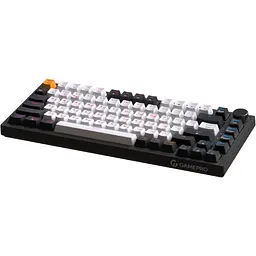 Клавіатура MK160B, Black/White, USB, механічна (перемикачі Outemu Red) GamePro teh0028285 - мініатюра 2