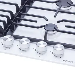 Поверхность газовая на металле WEILOR GM 624 WH - миниатюра 5