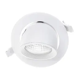 Світильник стельовий Brille LED врізний LED-168/10W WW WH 32-184 - мініатюра 2