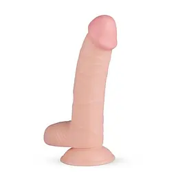 Фалоімітатор EasyToys Cliff Realistic Dildo 22 см тілесний - мініатюра 3