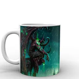 Кухоль GeekLand World of Warcraft іллідан лють бурі WW.02.48 330 мл білий - мініатюра 2