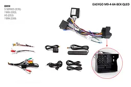 Штатна автомагнітола EasyGo M9-4-64-BEX QLED BMW 5 Series (E39) 1995-2003, X5 (E53) 1999-2006 - мініатюра 5