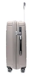 Валіза велика Madisson Snowball 51304 поліпропілен 75х50х30 см 105+17 л Шампань - мініатюра 7