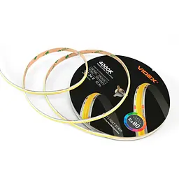 LED стрічка Videx COB DC24V 55W 5M 4000K Ra80 IP20 VL-LSTCB320-24114-B5) - мініатюра 3