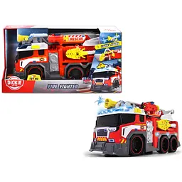 Машинка для дітей Dickie Toys Пожежна машина Борець з вогнем зі звуком та світловими ефектами 46 см (3307000)