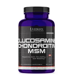 Препарат для суглобів і зв'язок Ultimate Nutrition Glucosamine Chondroitin MSM 90 таблеток