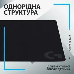 Килимок для мишки Logitech G240 Gaming Mouse Pad Black (943-000785) - мініатюра 7