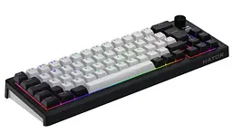 Клавіатура HATOR Skyfall 65 MAG ULTIMA 8K Wireless EU Black White (HTK3860EU) - мініатюра 4