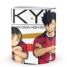 Кухоль GeekLand Haikyu!! Волейбол Кенма Куроо HK 001.01 330 мл білий - мініатюра 2