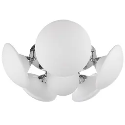 Люстра Brille молекула стельова в зал E27 60W WH (BL-302C/6)