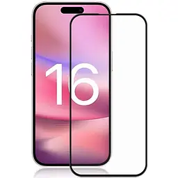 Захисне скло BeCover для Apple iPhone 16 Black (712122) - мініатюра 4