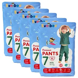 Трусики Kuniboo Premium 7 XXL (17 + кг), 80 шт