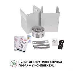 Витяжка декоративна похила Perfelli VICCO 6HSR BIANCO - мініатюра 9