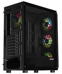 Корпус 2E GAMING Aruba G3313B ARGB без БП Black (2E-G3313B) - мініатюра 3