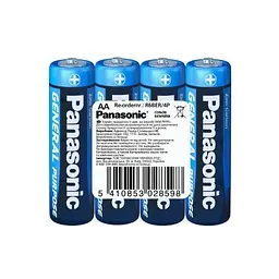 Батарейка Panasonic AA R6 x 4 (R6BER/4P) - мініатюра 1