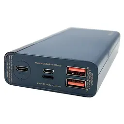 Зовнішній акумулятор - портативна батарея Remax RPP-108 Riji 20000 mAh синій (QC 22.5W + PD 18 W)